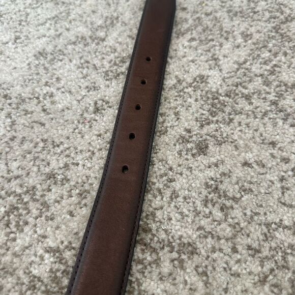 Jos. A Bank Brown Leather Men’s Belt 30 NWT - Picture 4 of 5